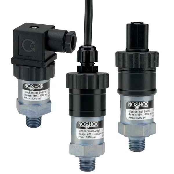 300 Series Pressure Switch, SPDT, 3-15 psi, Weatherpack Tower, Noshok, Mfr#: 300L-3-2-3/15-111